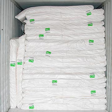 GOLS Organic Dunlop Latex in Factory Packing - Arrival by Container Load into Vancouver, BC, Canada