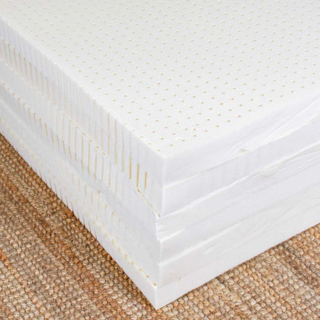 12" Organic Latex Mattress made from 6 2" layers