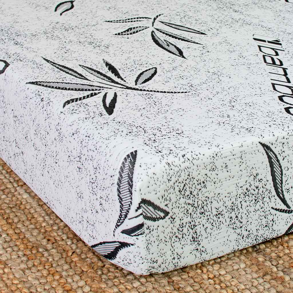 Bamboo Rayon Mattress Cover on Organic Dunlop Latex Core