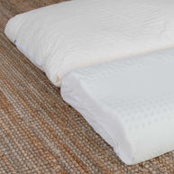 Organic Latex Pillow Combo Pack - Contour & Shredded