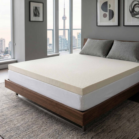 Natural Talalay Latex Mattress Topper Toronto